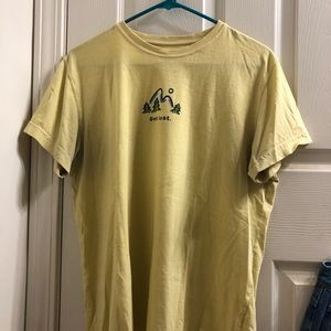 yellow life is good shirt